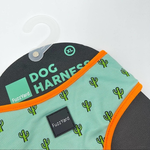 Fuzz Yard Cactus Print Dog Harness Size X-Large - Picture 2 of 6